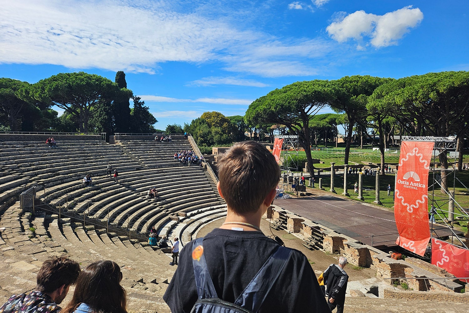 Scavi di Ostia antica, teatro