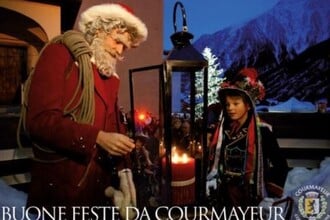 Il Babbo Natale di Courmayeur (AO)