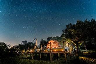 Cerchio del Desiderio Glamping, cupola