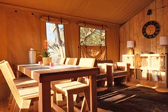 Cerchio del Desiderio Glamping Abruzzo, tenda safari