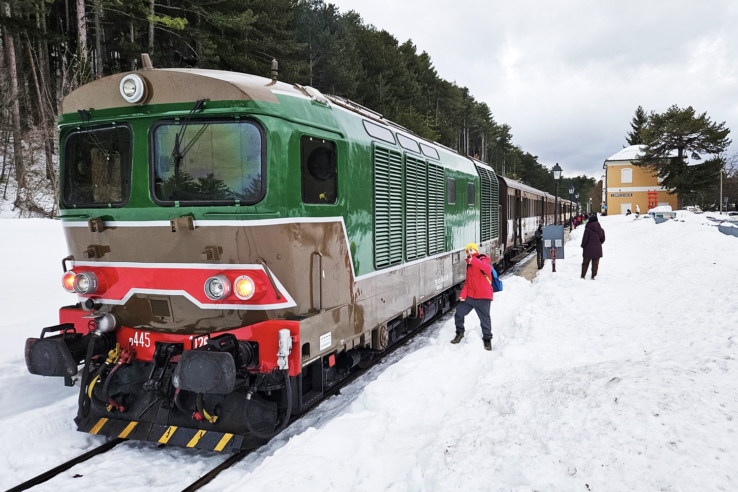 Transiberiana d'italia, la Ferrovia dei Parchi in Abruzzo, Campo di Giove