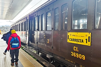 Transiberiana d'italia, la Ferrovia dei Parchi in Abruzzo, Sulmona