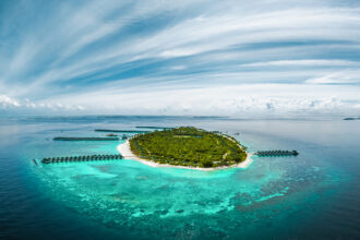 Siyam World Resort alle Maldive, aerea