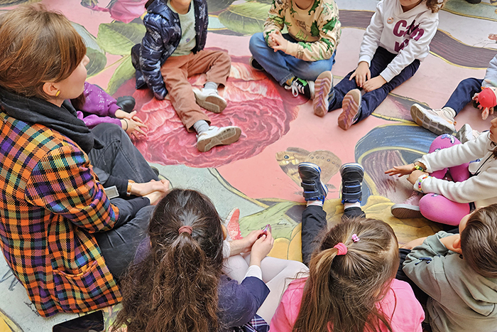 Mostra Flowers al Chiostro del Bramante di Roma, laboratori per bambini