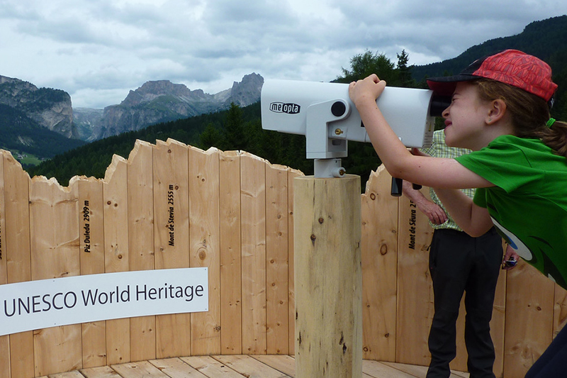 L'incredibile Cinema Natural World Heritage, PanaRaida, Val Gardena