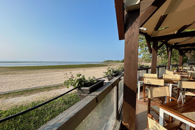 terrazza ristorante Tenuta Primero, Grado