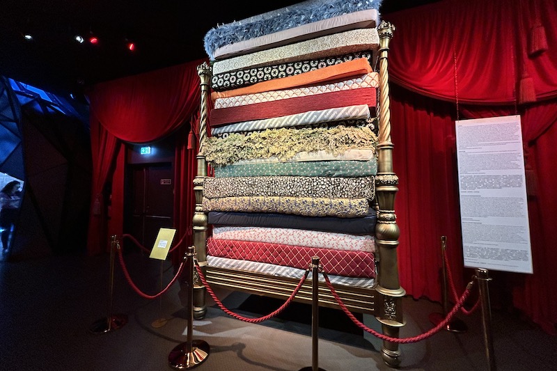 Odense museo Andersen Principessa sul pisello