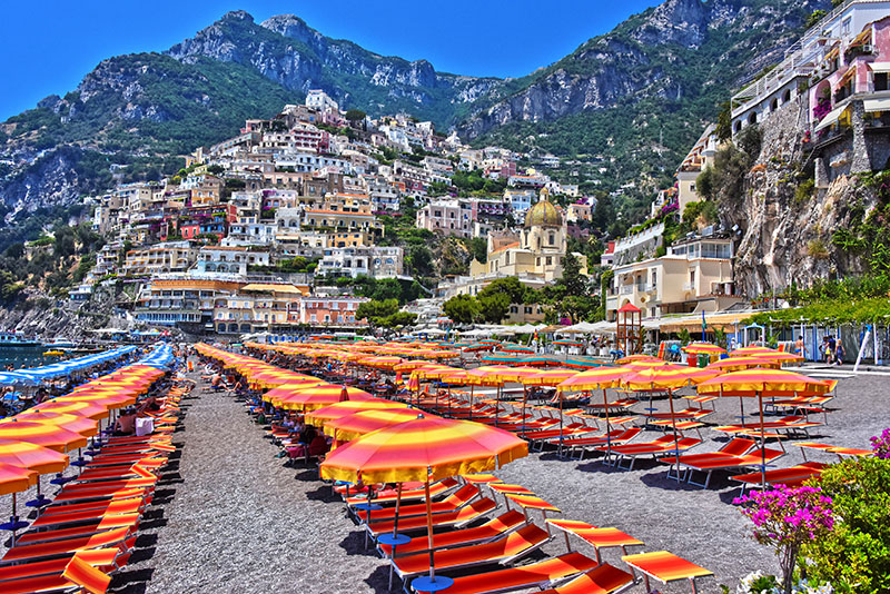 Spiagge per famiglie in Campania, Spiaggia di Positano