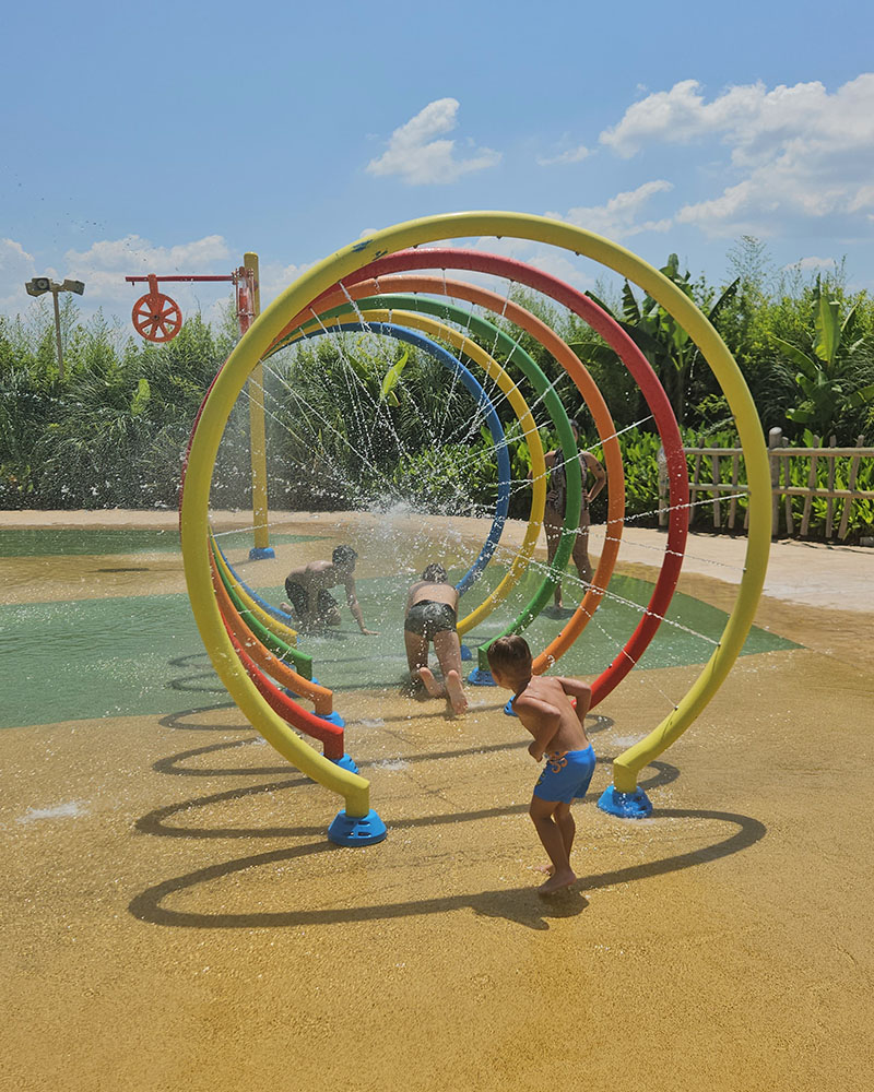 Magic Splash parco acquatico per famiglie, spray park