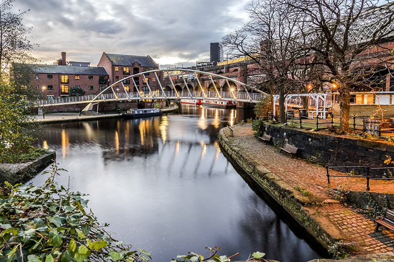 Quartiere Castlefield a Manchester