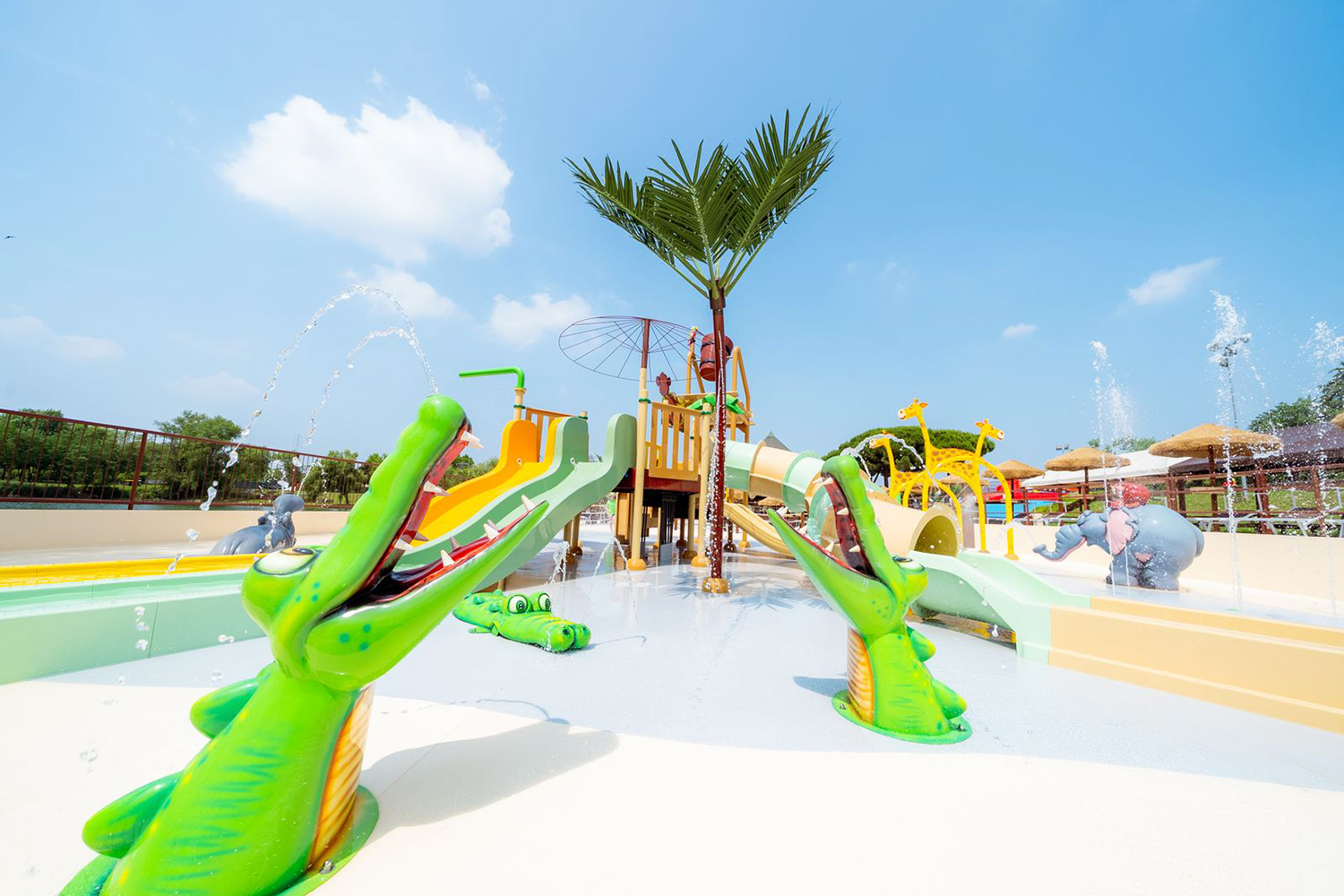 Padovaland, nuovo spray park jungle beach