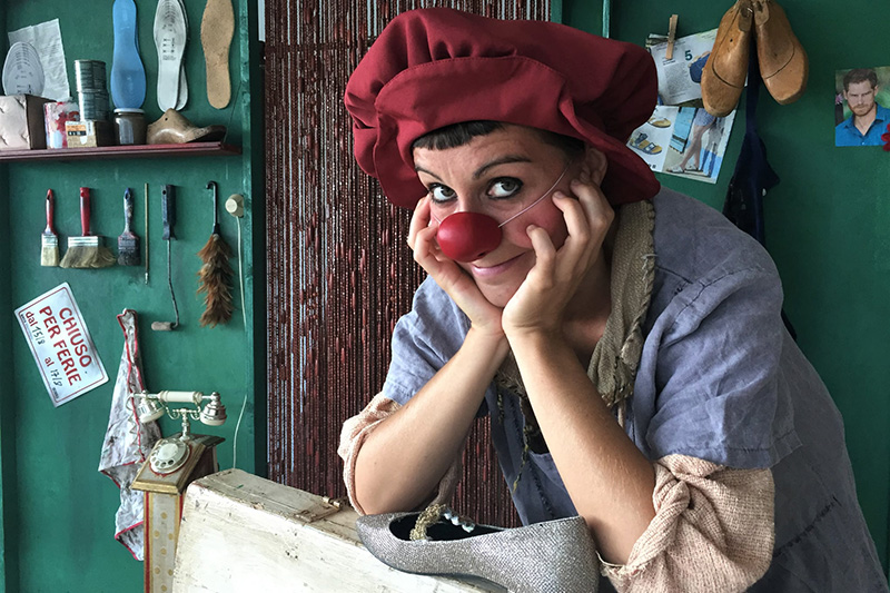 clownerentola ad Ala città di Velluto