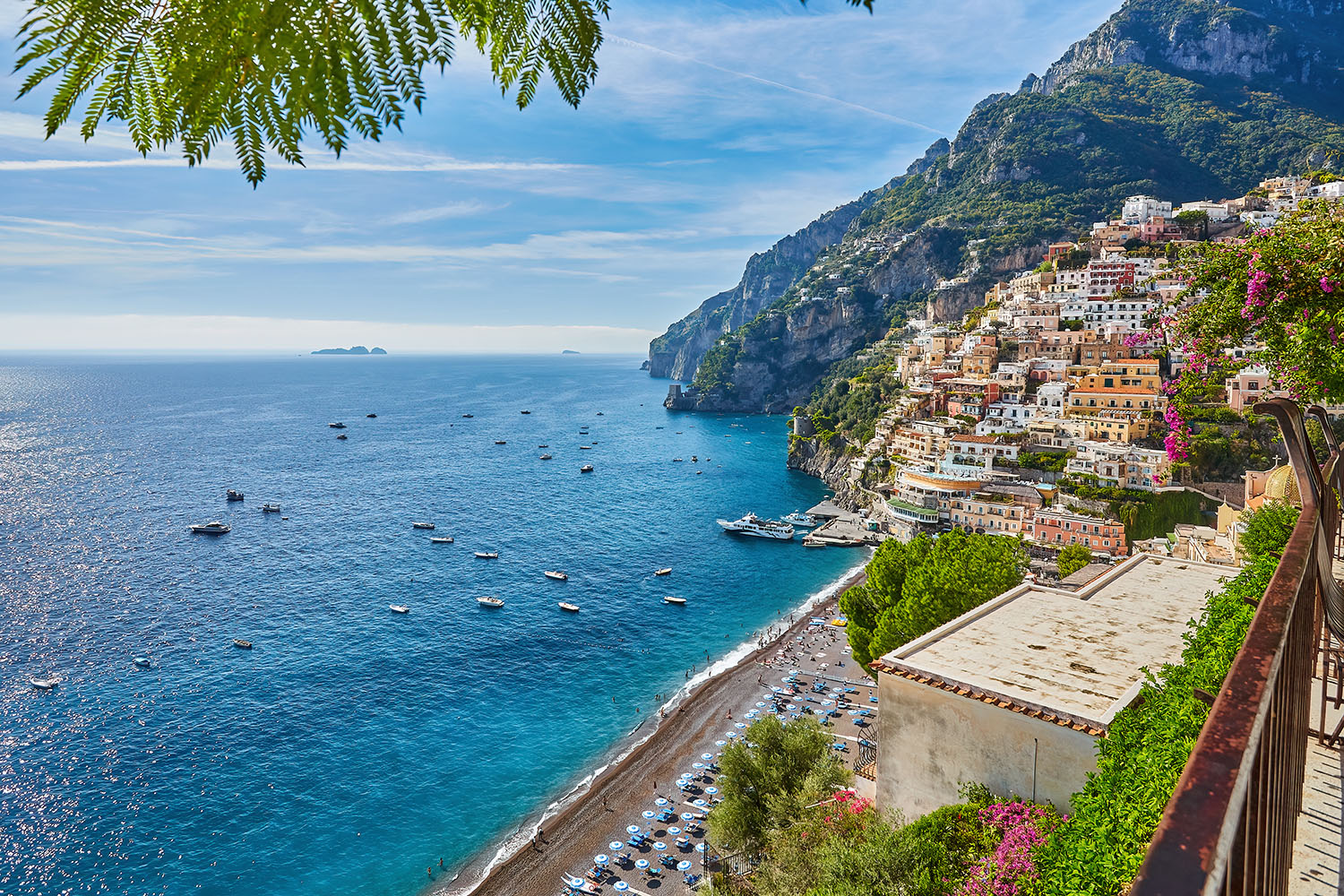 Spiagge per bambini in Campania, Spiaggia di Positano