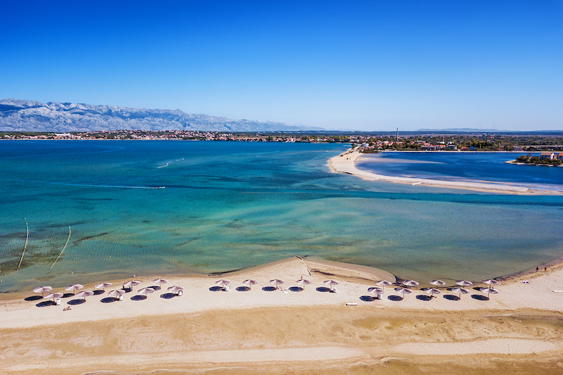 Spiaggia della Regina, Nin, Croazia