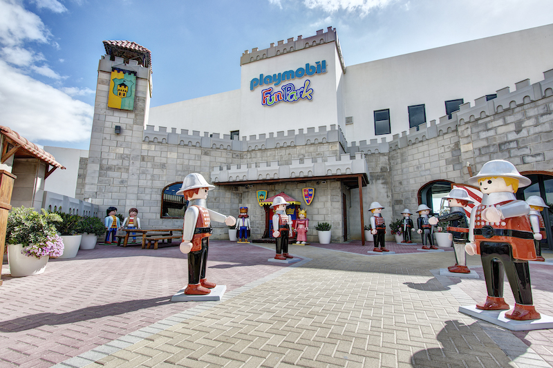 Entrata del parco divertimento Malta Playmobil FunPark