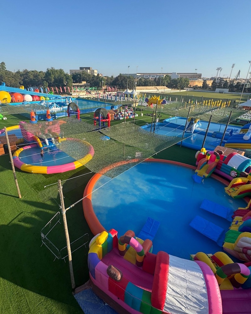 Malta Jolly Jump parco acquatico gonfiabile