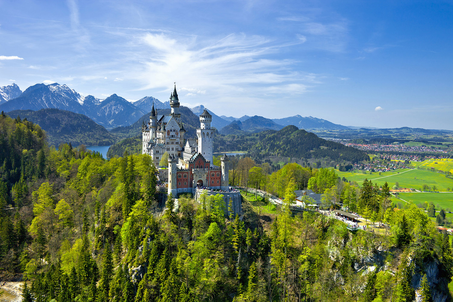 Castello di Neuschwanstein in Baviera