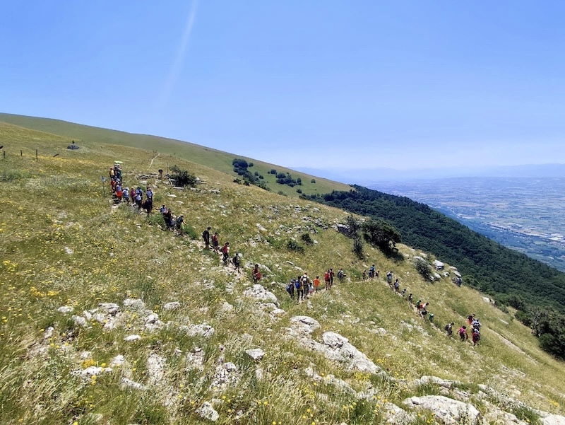 Monte Subasio programma di escursioni