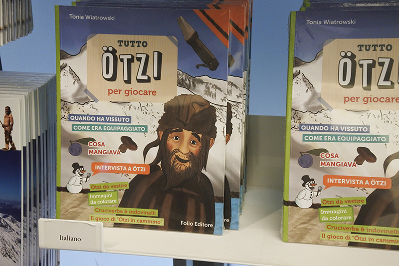 Libro gioco Otzi per bambini