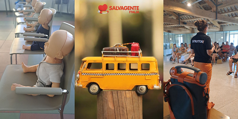 Camper tour, locandina Salvagente Italia